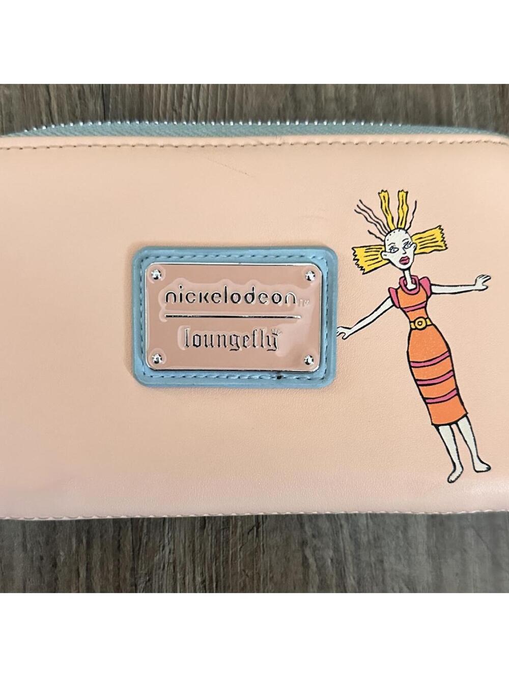 Nickelodeon Women's Pink and Multi Wallet-purs